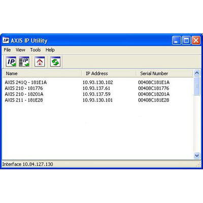 Axis ip utility windows 10